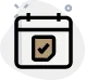 Tick mark icon for completion or selection