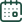 Calendar icon with a date marked